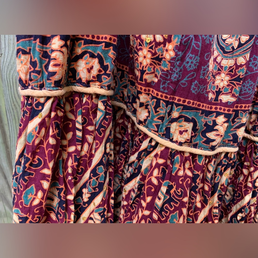 Boho Vintage Festival Skirt - Picture 8 of 11